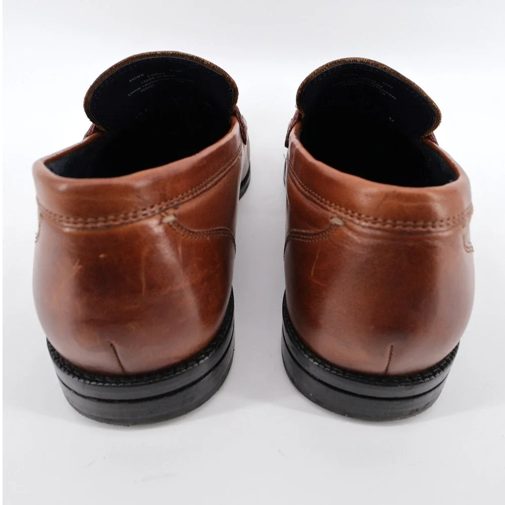 Cole Haan Grand 360 WARNER Bit Braided Strap Loafers British Tan Mens 9.5‎ M